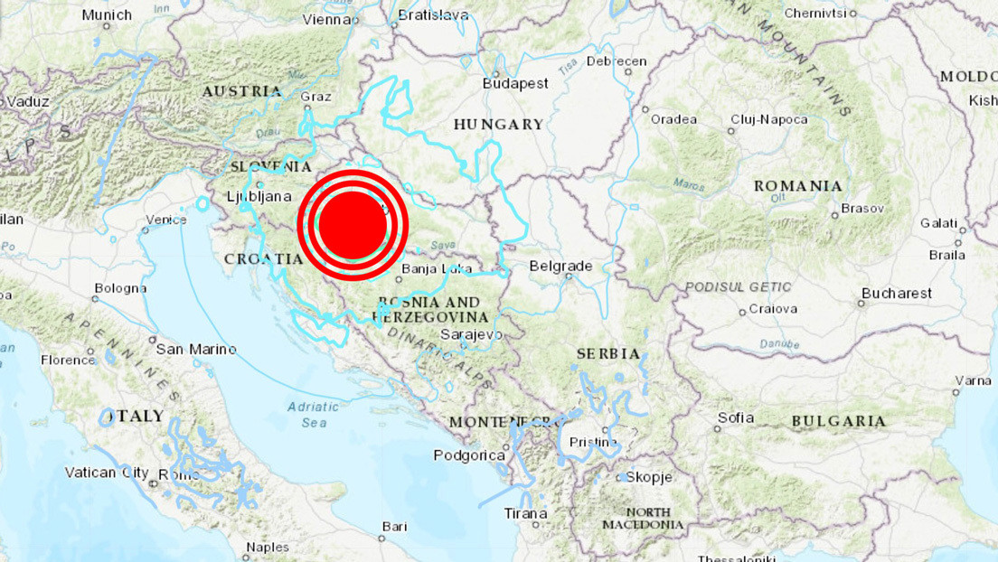 Sismo de 6,4 sacude Croacia, el más poderoso registrado en el país en lo que va de año