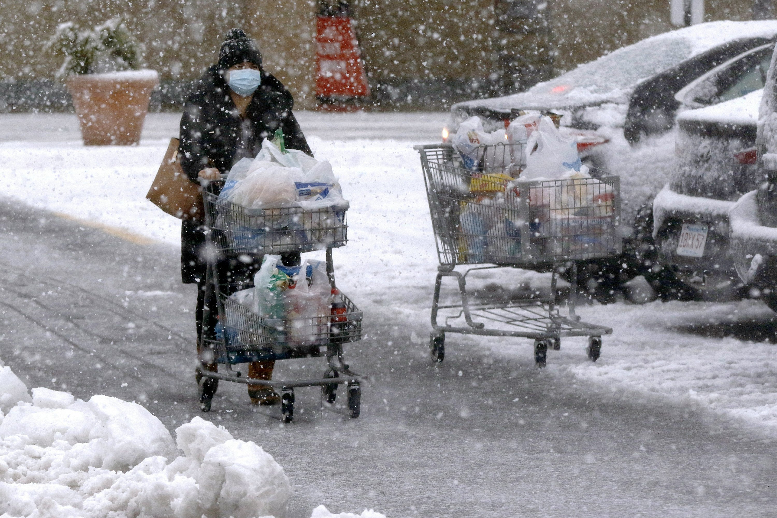 Una tormenta de nieve amenaza el noreste de EEUU