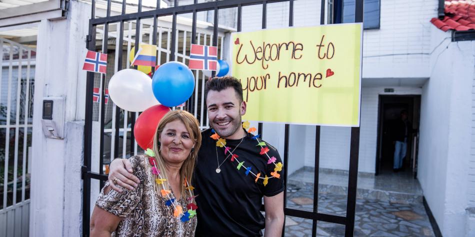 Le robaron a su bebé en Bogotá y lo halló en Noruega 32 años después (Fotos)