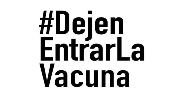 Venezolanos claman que #DejenEntrarLaVacuna por constantes obstáculos del régimen (+Tuits)