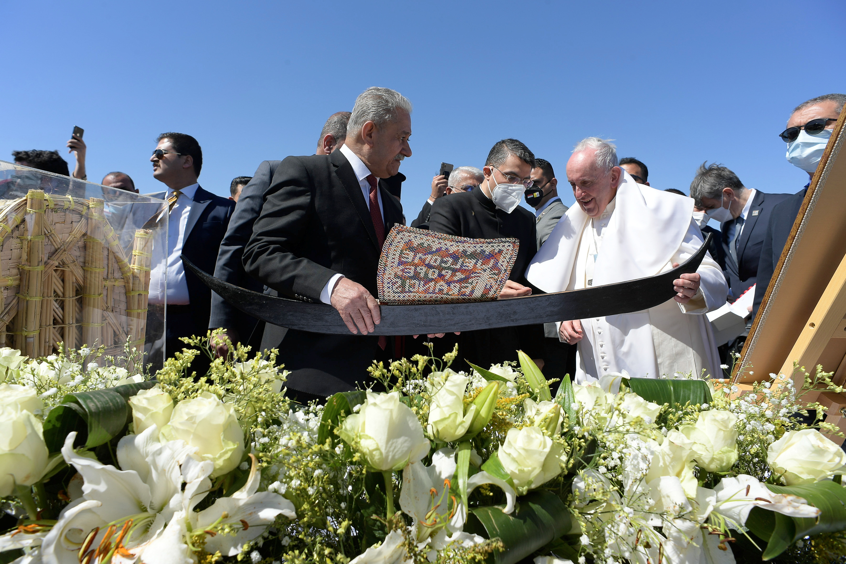 En la cuna de Abraham, el Papa sólo encontrará una familia cristiana (Fotos)