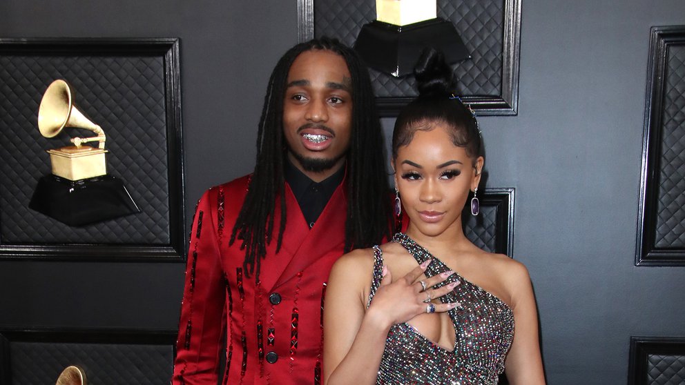 Rapero Quavo atacó violentamente a su ex Saweetie en un ascensor (Video)