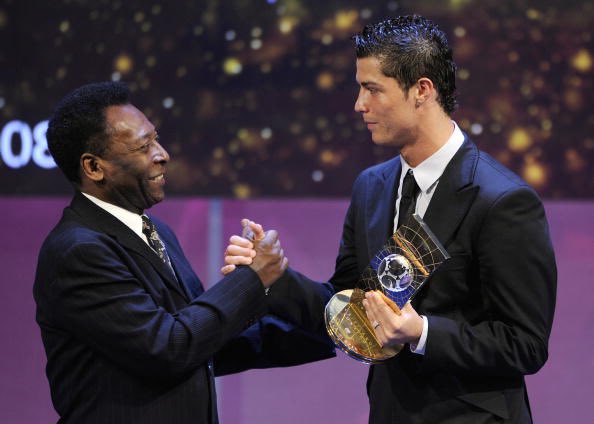 ¡Admiración y respeto! El espectacular mensaje de Pelé a Cristiano Ronaldo tras ser superado como máximo goleador