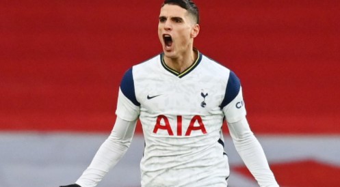 El espectacular gol de rabona y caño que marcó Erik Lamela para el Tottenham en el clásico ante el Arsenal (VIDEO)