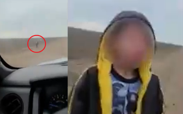 “Me dejaron botado”: El desgarrador encuentro entre un policía y un niño migrante solo en la frontera de EEUU (VIDEO)