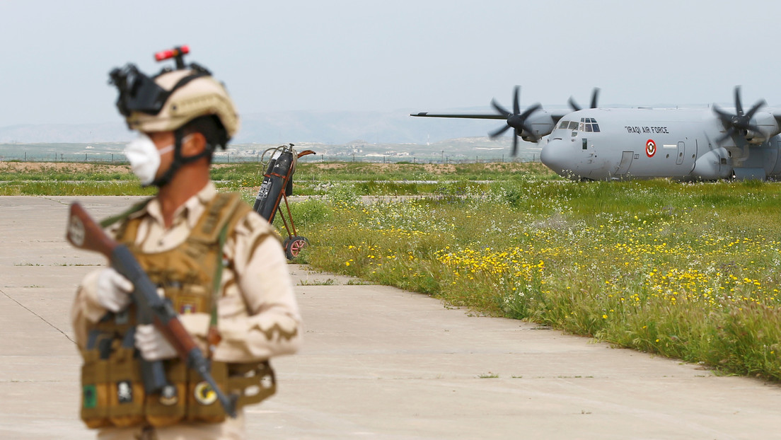 Atacaron con misiles una base aérea en Irak que alberga tropas de EEUU