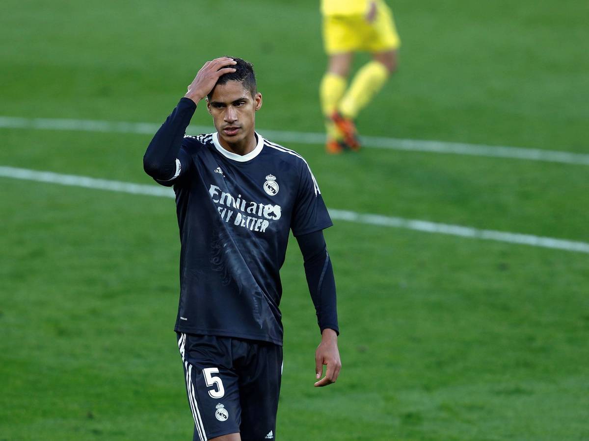 Raphael Varane, positivo al Covid-19, es baja en Real Madrid ante Liverpool