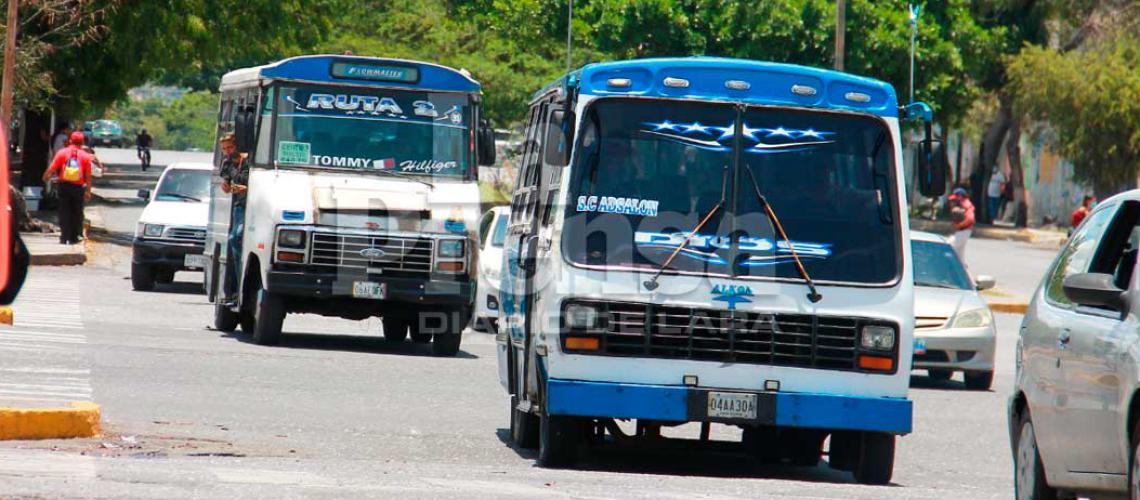 En Lara, los transportistas piden aumento de pasaje a 25 centavos de dólar