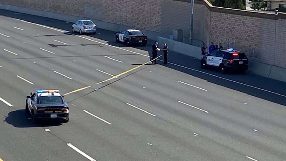 Niño resultó herido durante tiroteo en autopista de Orange