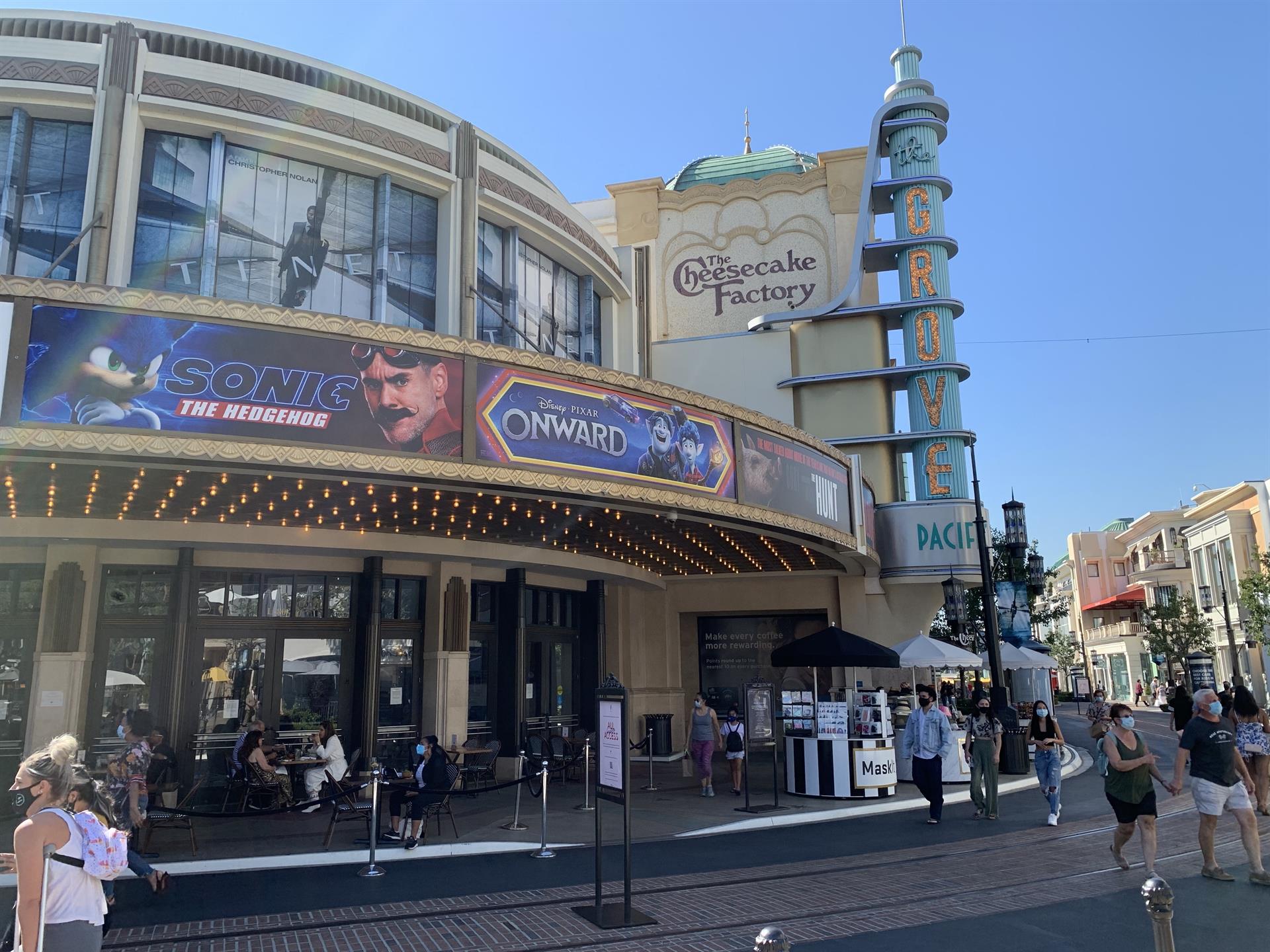 Los principales cines de EEUU no exigirán el uso de mascarillas a los vacunados