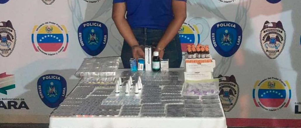 Mujer es detenida en Lara por traficar con medicamentos