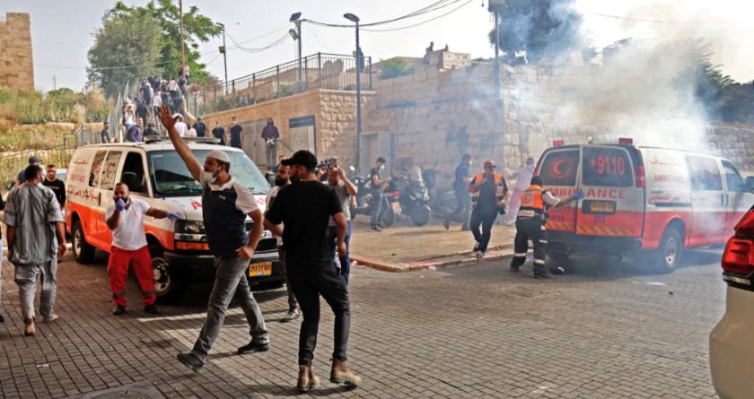 Enorme incendio se presentó en el recinto de la Explanada de las Mezquitas en Jerusalén