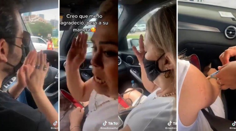 Le dijo a su mamá que iban a ver a Chayanne… pero la llevó a vacunarse (VIDEO)