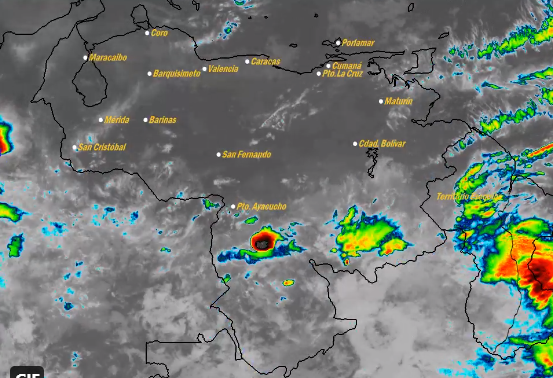 El estado del tiempo en Venezuela este viernes #14May, según el Inameh