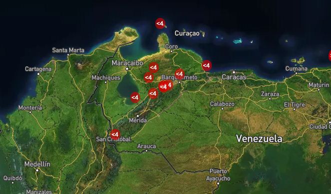 Funvisis registró sismo de 3.0 en El Nula este #23May