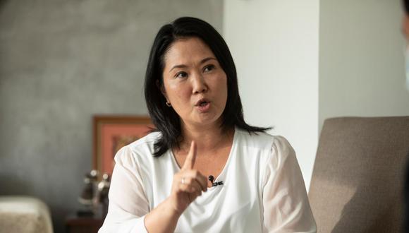 La candidata presidencial Keiko Fujimori asegura que respetará la voluntad del electorado peruano