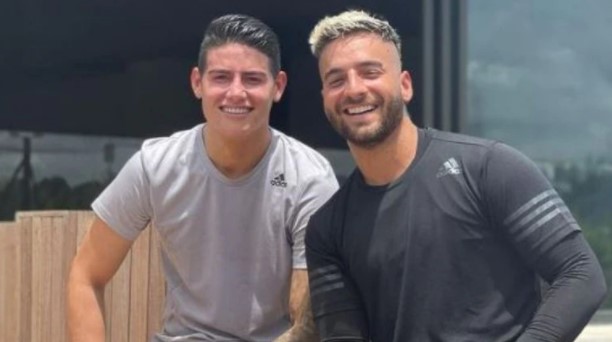 Reuniones con famosos y rumba: Al no ser convocado por su selección, así la está pasando James Rodríguez en Miami