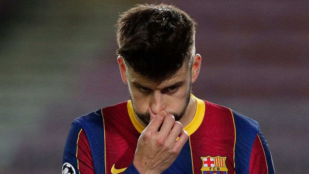 Piqué no se recupera de sus molestias musculares y se perderá el partido de Europa League