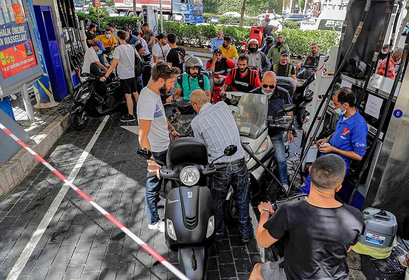 Aumenta la crisis del combustible en el Líbano