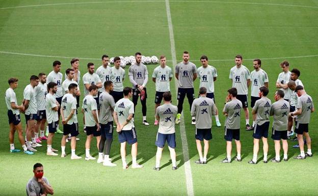 Los futbolistas de la selección española, vacunados contra el Covid-19