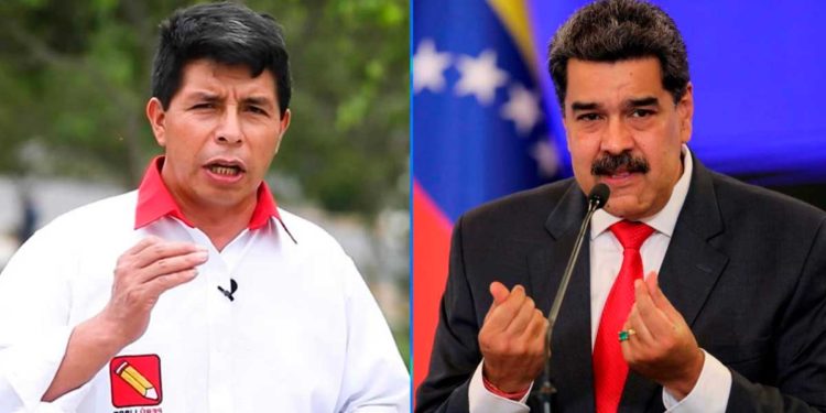 Extraoficial: Pedro Castillo habría invitado a Nicolás Maduro a su toma de posesión en Perú