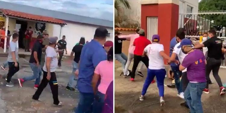 Golpes y disparos: Se armó tremenda TÁNGANA entre facciones del Psuv en Barinas (VIDEOS)