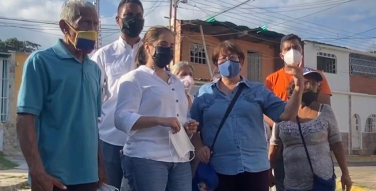 Habitantes de La Mora en La Victoria alzaron su voz en protesta por falta de alumbrado público (video)