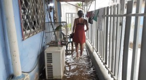 Inundaciones y lluvias en Ciudad Guayana dejan 60 familias en albergues y más de 400 afectadas