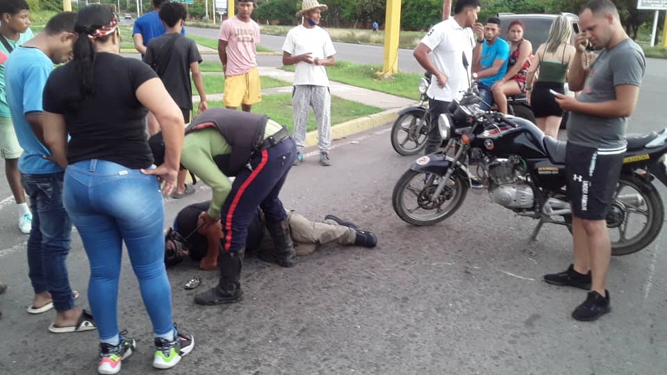 Director de PC de Puerto La Cruz resultó lesionado en un accidente de tránsito