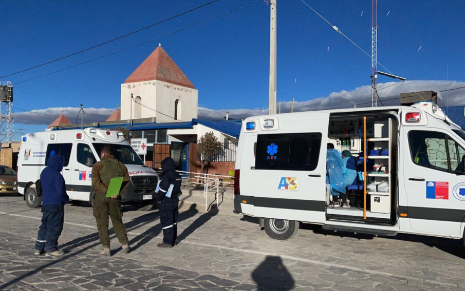 Se volcó una camioneta repleta de migrantes venezolanos entre Bolivia y Chile