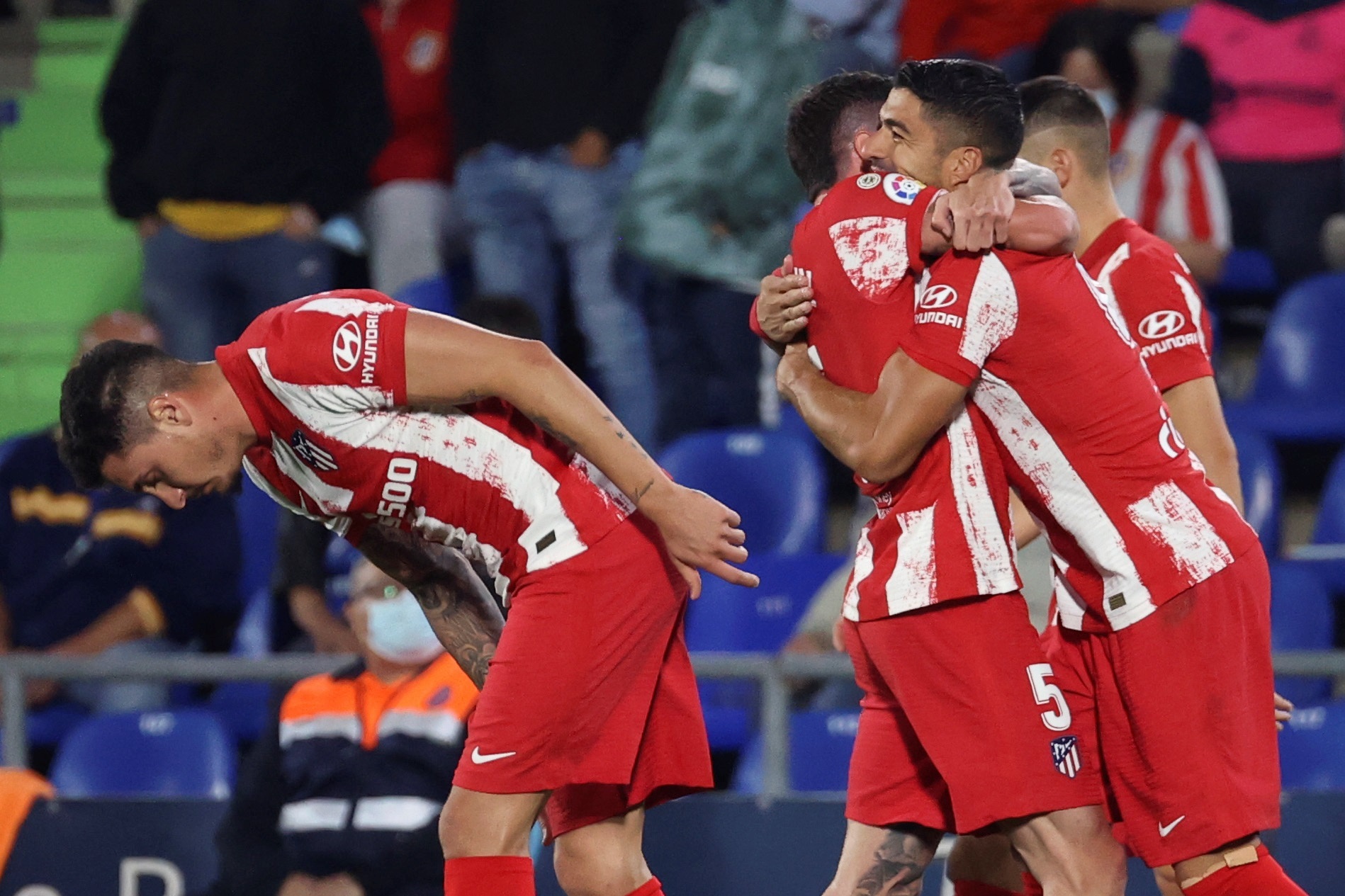 Luis Suárez selló la remontada del Atlético de Madrid ante Getafe