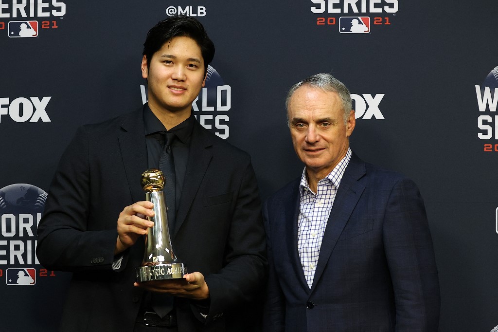 Shohei Ohtani recibió premio “Comisionado al Logro Histórico” en Grandes Ligas