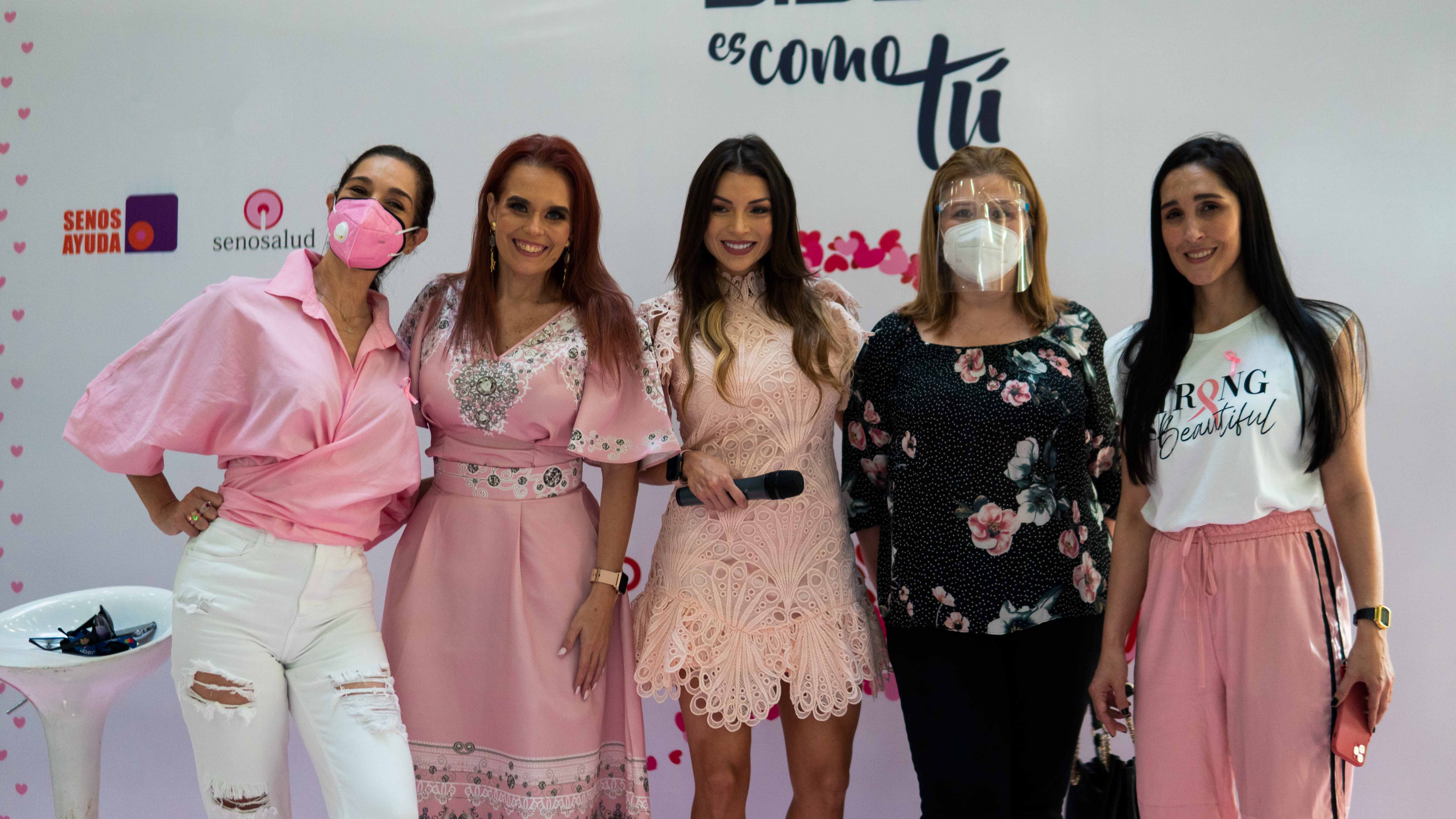 ¡Por todo lo alto! La prevención del cáncer de mamá se celebró con “Líder es rosa”