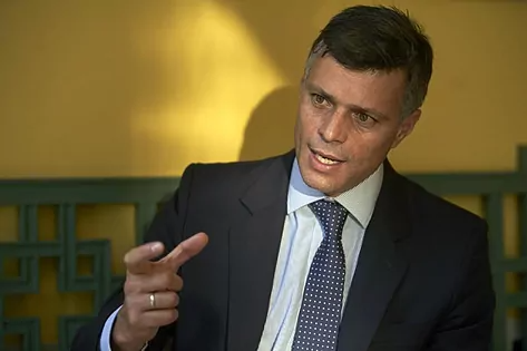 Leopoldo López no admite “un trueque de petróleo” por libertad en Venezuela