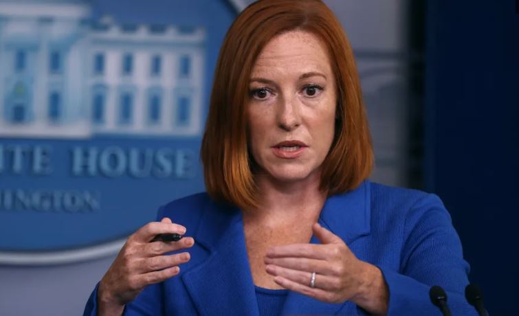 Secretaria de prensa de La Casa Blanca, Jen Psaki, positivo a Covid-19