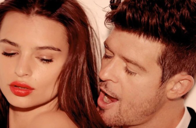 Emily Ratajkowski explicó por qué no habló antes sobre el abuso de Robin Thicke