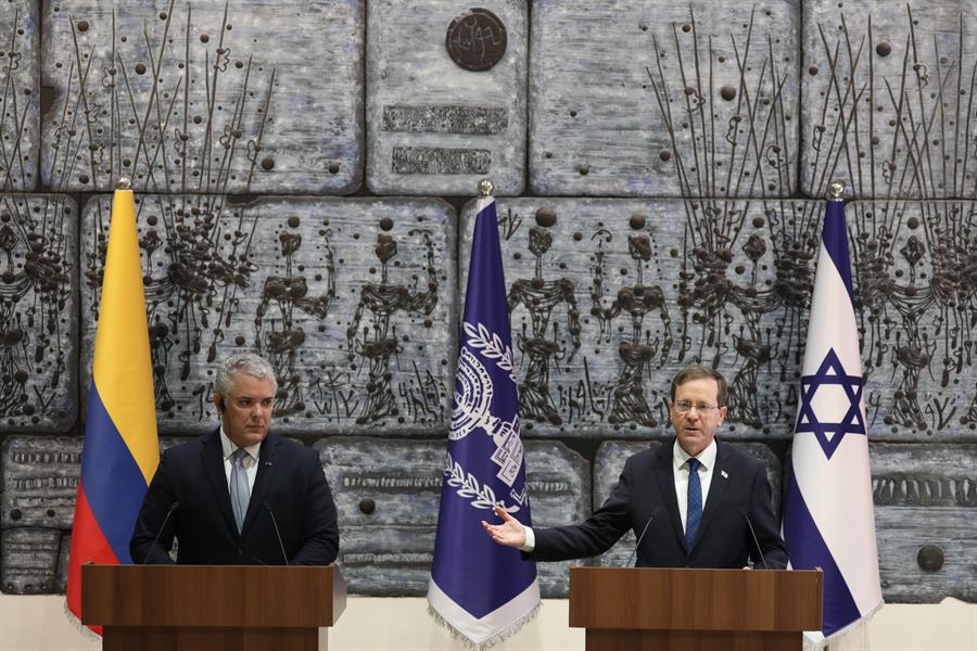 Iván Duque afianza los lazos económicos con Israel durante su primera visita oficial