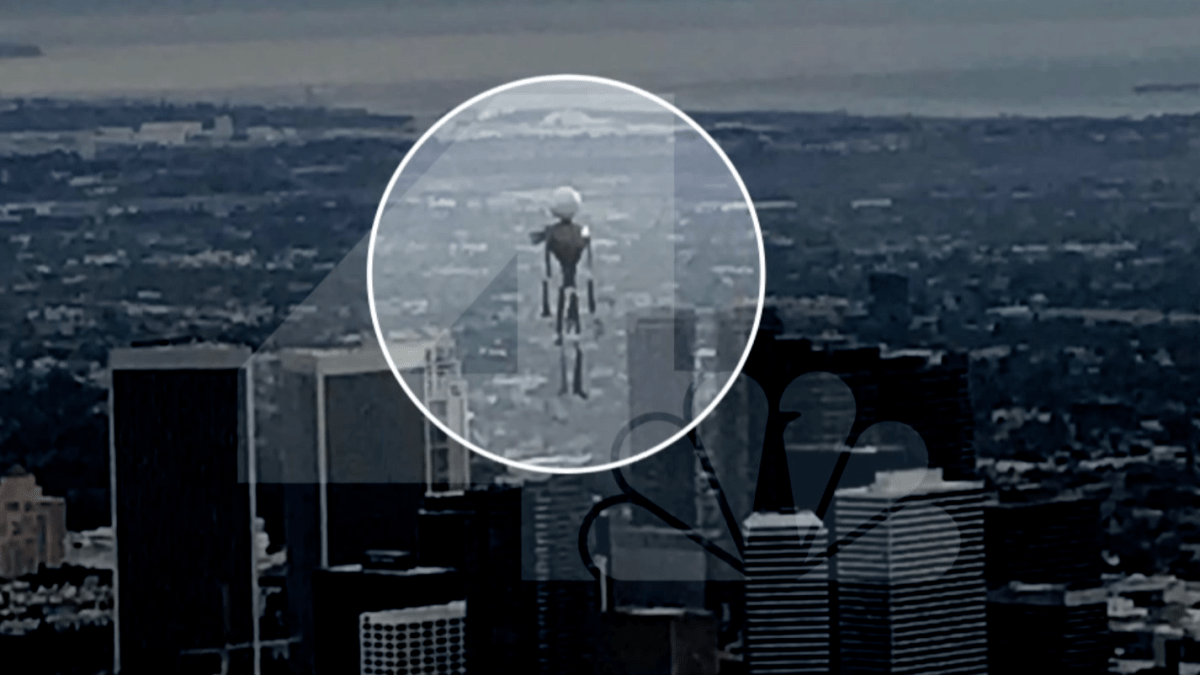 ¡Qué miedo! Avistan misterioso “hombre volador” en Los Ángeles