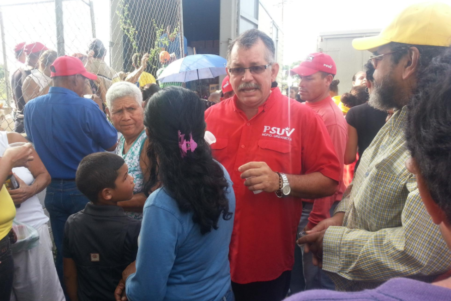 Murió alcalde Antonio Lugo tras sufrir paro respiratorio en un acto del Psuv