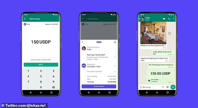 WhatsApp comienza a implementar función para recibir y realizar pagos con criptomonedas