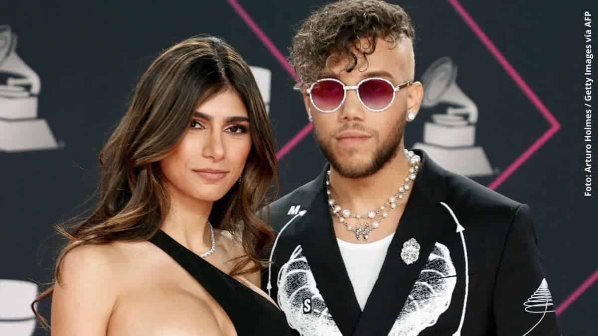 “La estamos pasando muy bien”: Jhay Cortez, el novio de Mia Khalifa, la defendió de las críticas