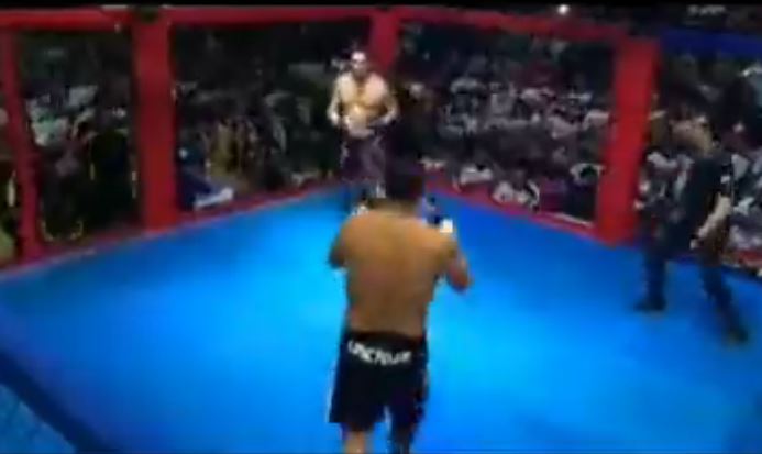 ¡Insólito! Dos políticos brasileños resolvieron sus problemas con pelea de MMA (Video)