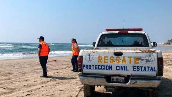 Hallaron en Michoacán el cadáver de una niña arrastrada por el mar