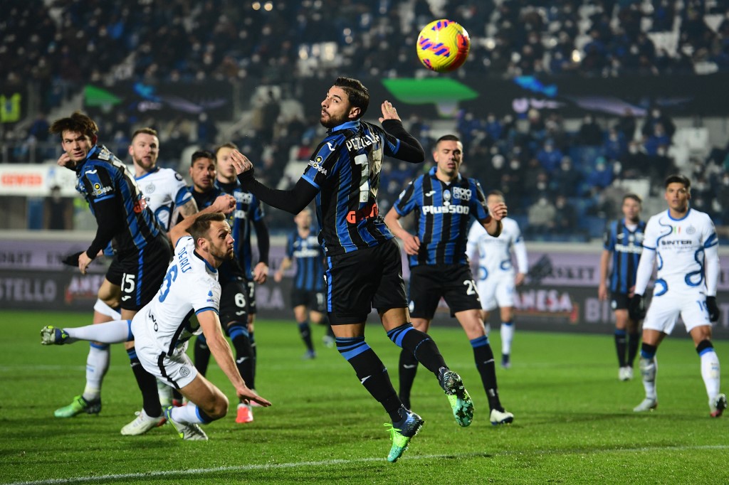 Atalanta cortó la racha del Inter de Milán al rescatar un empate