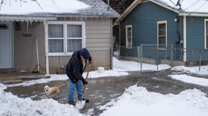 El estado de Florida registra una inusual nevada