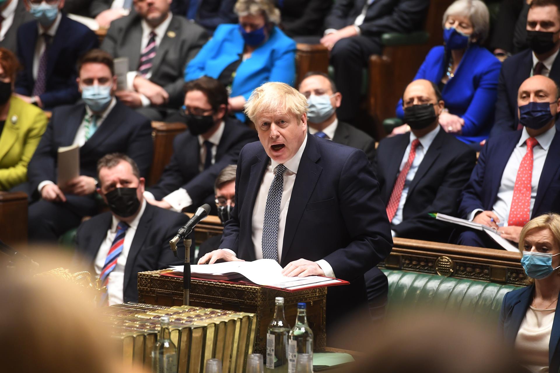 Boris Johnson, en peligro tras admitir que fue a una fiesta durante confinamiento