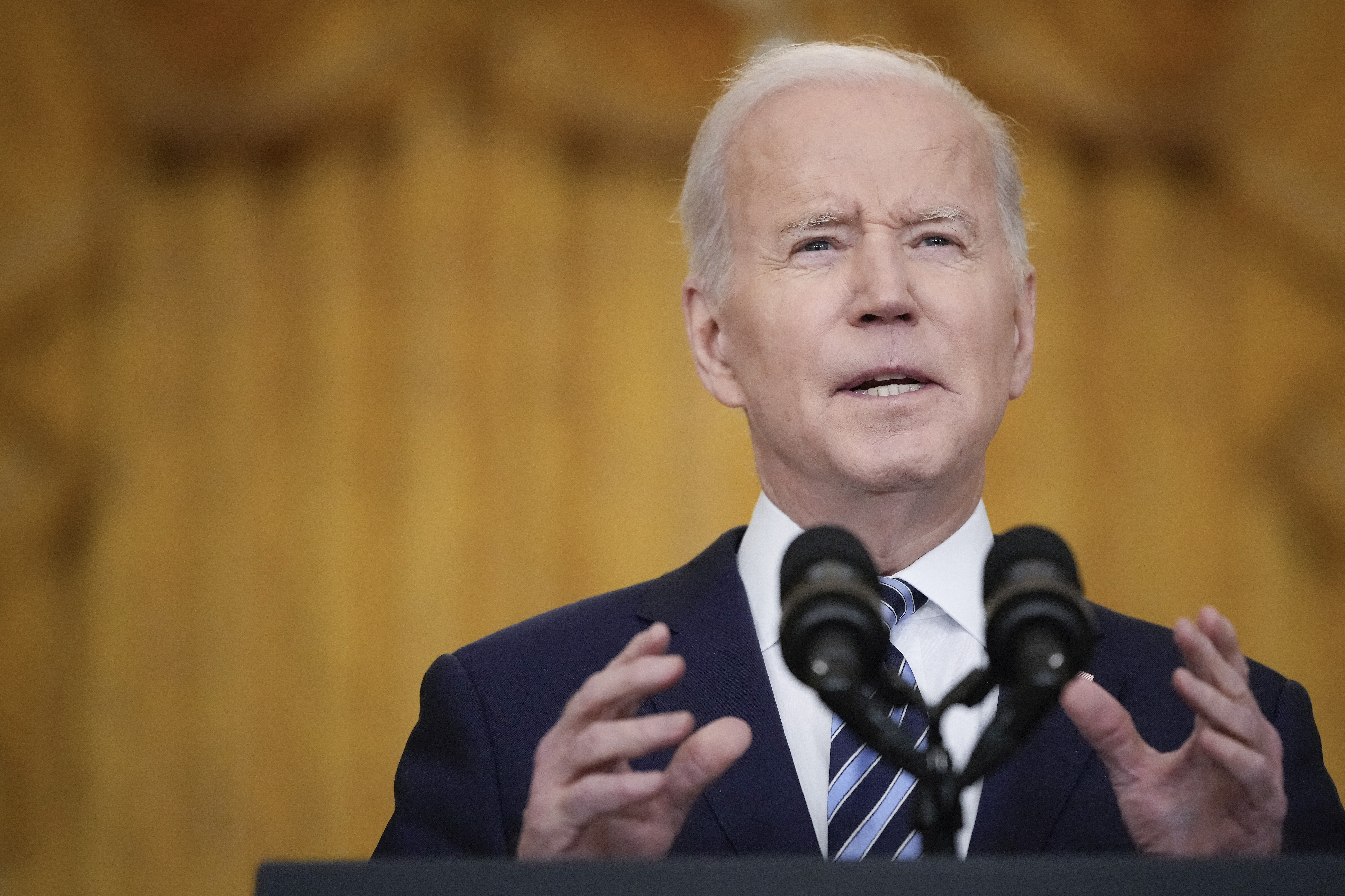 Biden descartó que exista posibilidad de una eventual guerra nuclear con Rusia