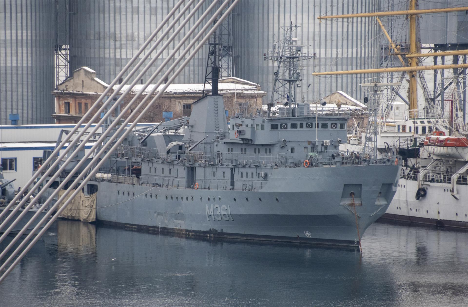 Un segundo barco sale del puerto ucraniano de Odesa, según Kiev