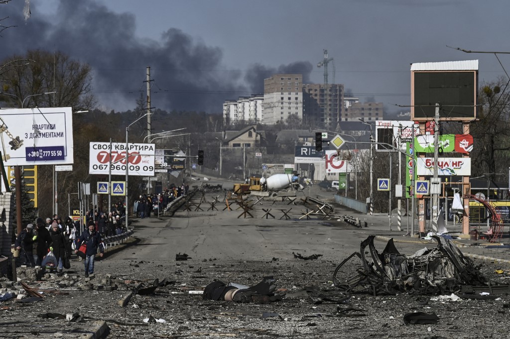 Las imágenes más sobrecogedoras a dos semanas de la invasión de Rusia en Ucrania