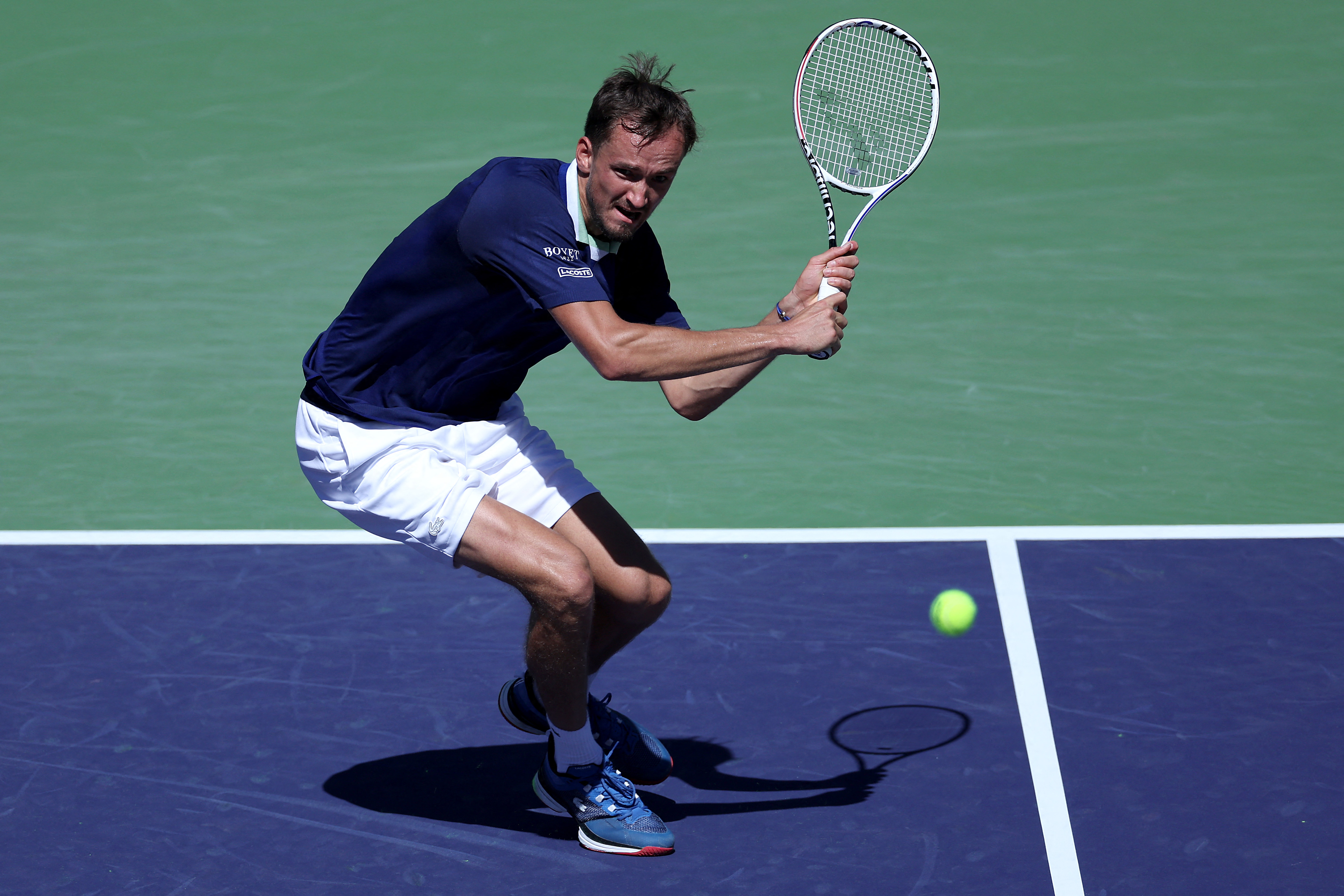 Medvedev estrenó el número uno mundial con veloz triunfo en Indian Wells